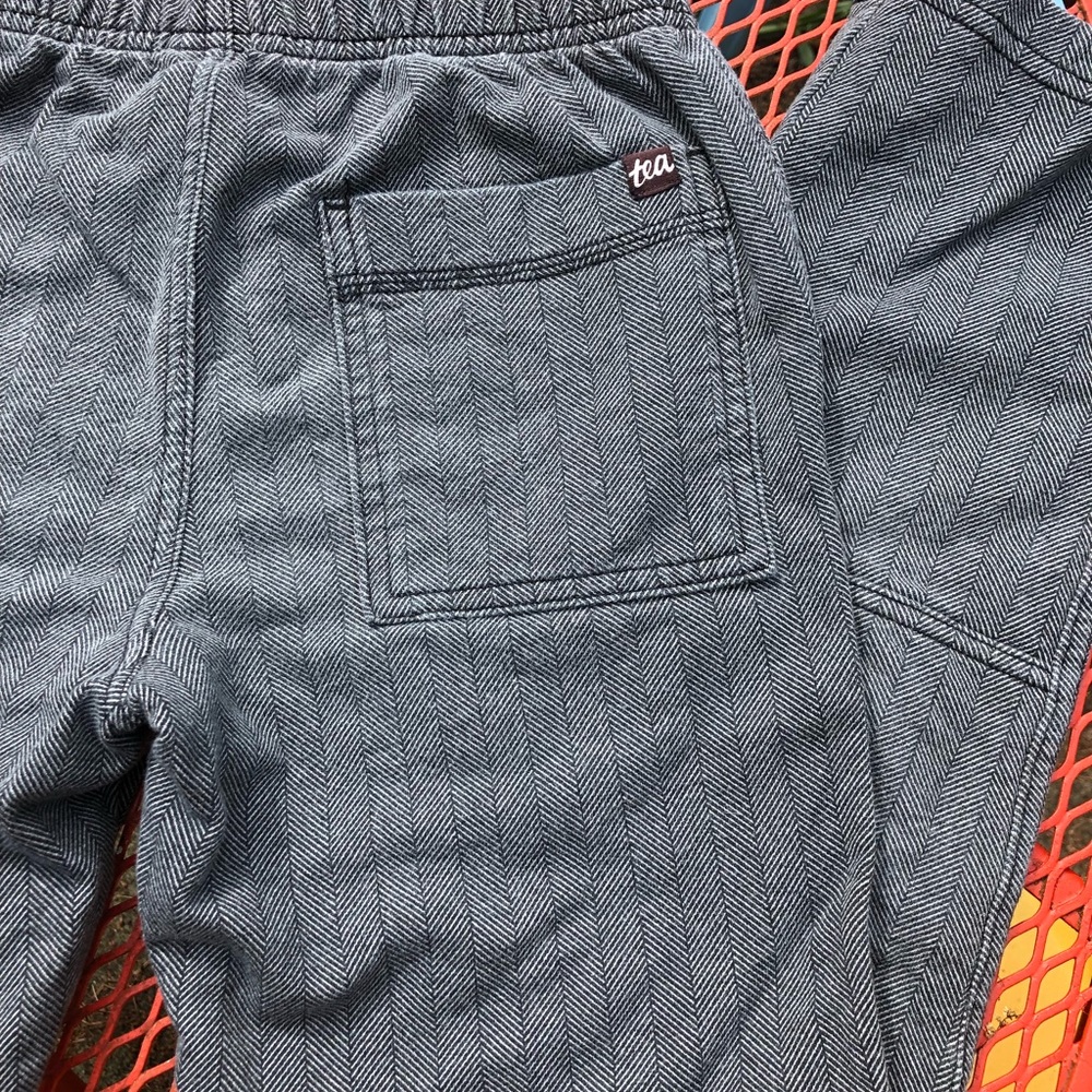 Tea collection boys French terry playwear pants sz 10